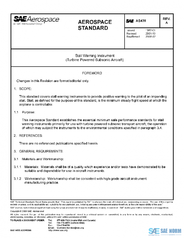 SAE AS439A PDF