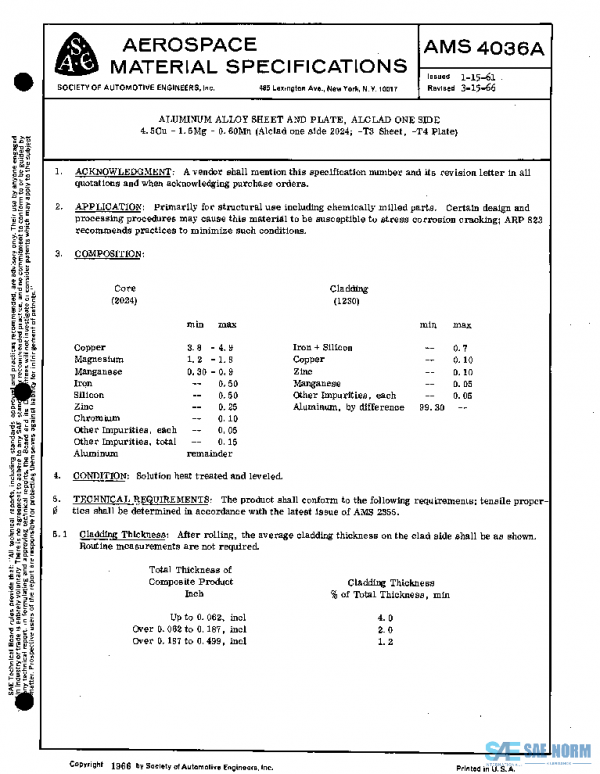 SAE AMS4036A PDF