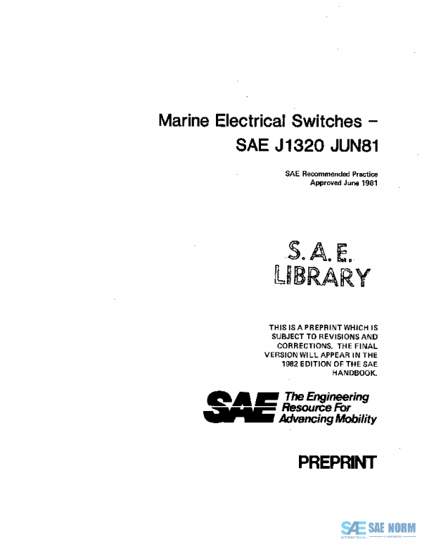 SAE J1320_198106 PDF