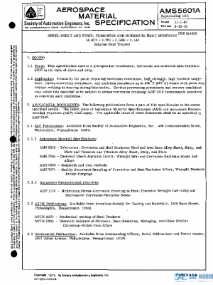 SAE AMS5601A PDF