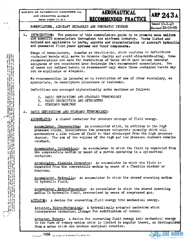 SAE ARP243A PDF