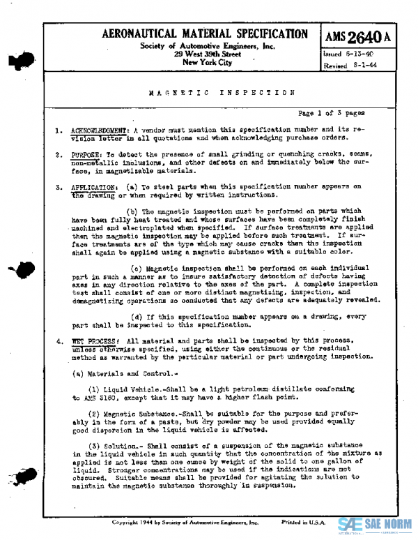SAE AMS2640A PDF