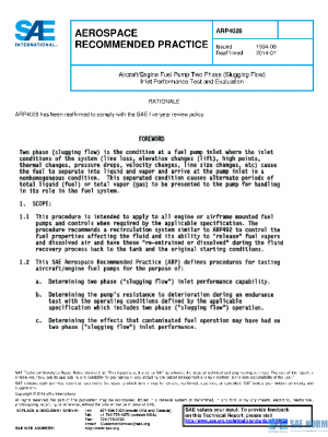 SAE ARP4028 PDF