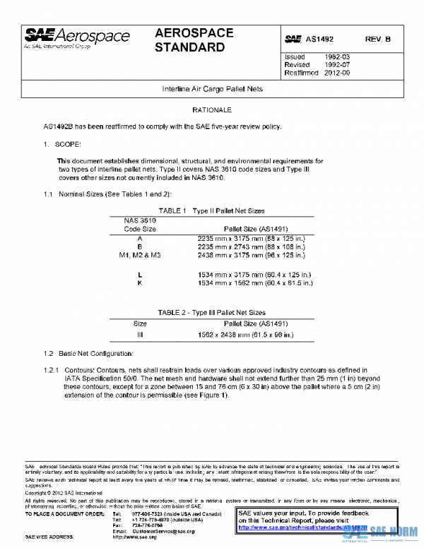 SAE AS1492B PDF SAE AS1492B PDF
