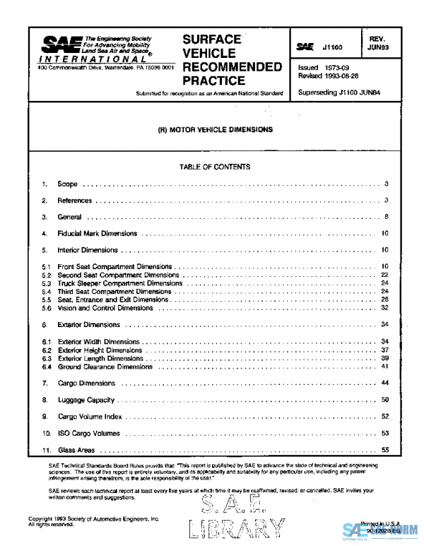 SAE J1100_199306 PDF