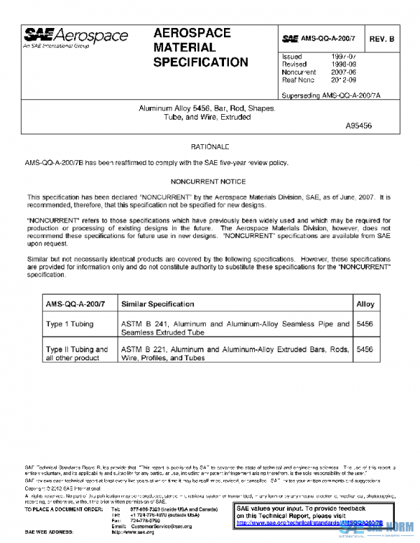 SAE AMSQQA200/7B PDF