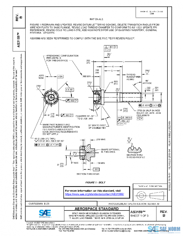 SAE AS3159B PDF SAE AS3159B PDF