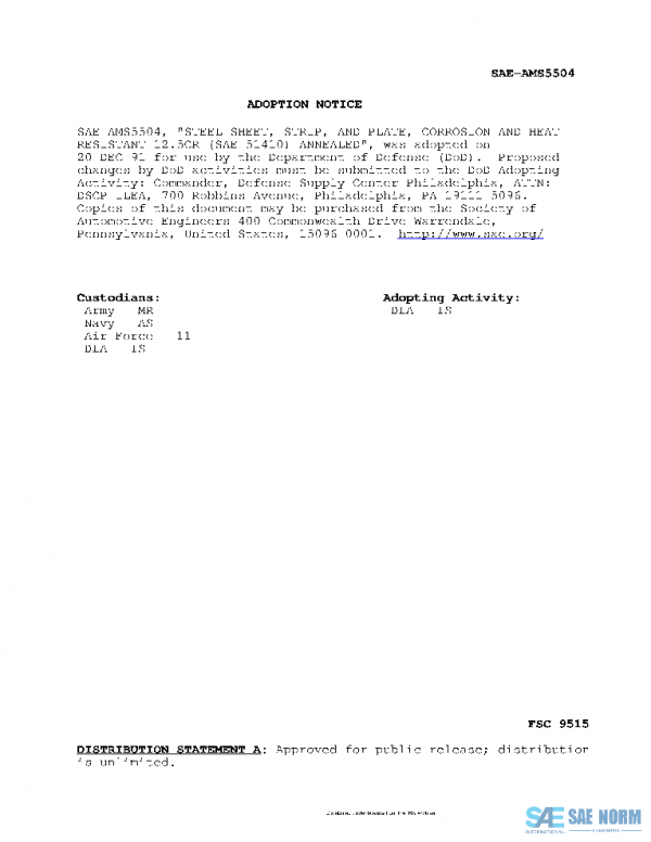 SAE AMS5504K PDF SAE AMS5504K PDF