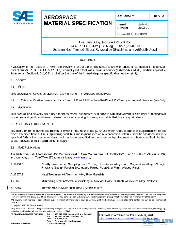 SAE AMS4353A PDF
