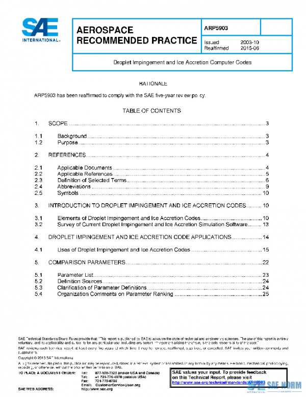 SAE ARP5903 PDF