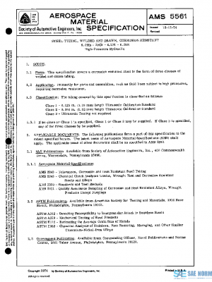 SAE AMS5561 PDF
