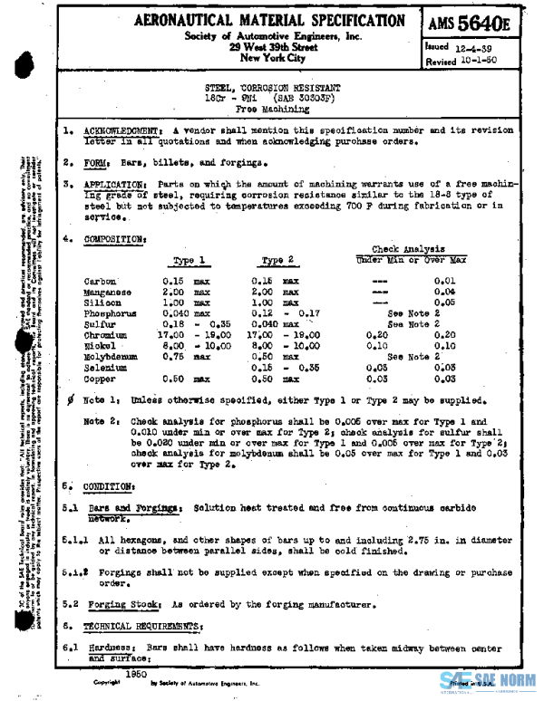 SAE AMS5640E PDF