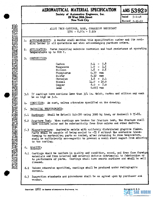 SAE AMS5392D PDF