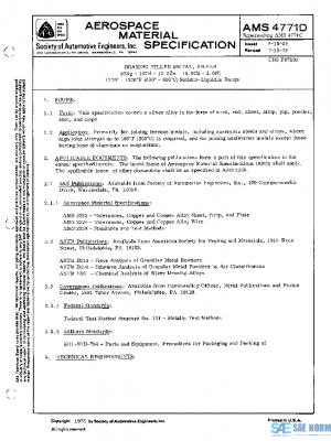 SAE AMS4771D PDF