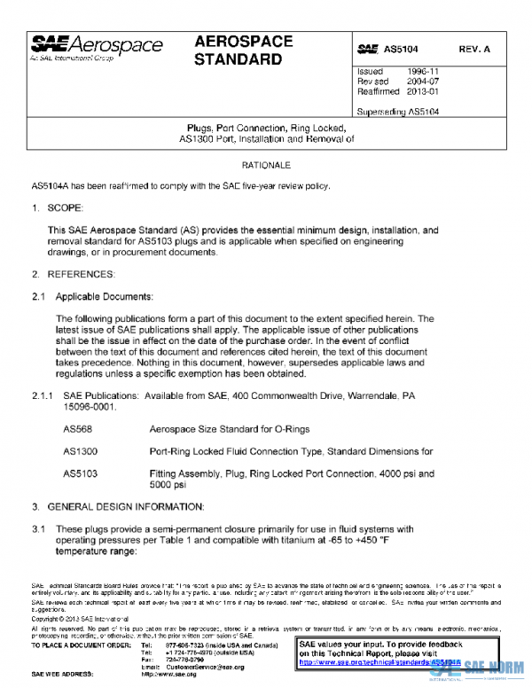 SAE AS5104A PDF