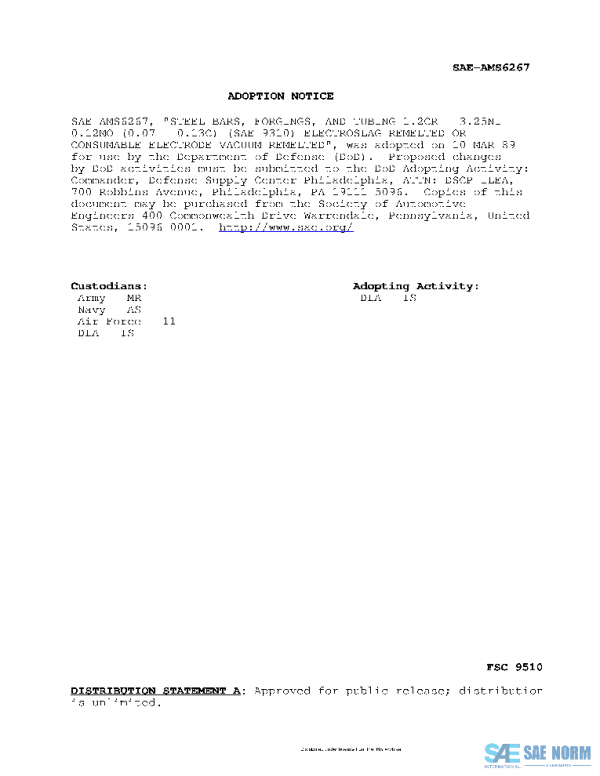 SAE AMS6267E PDF