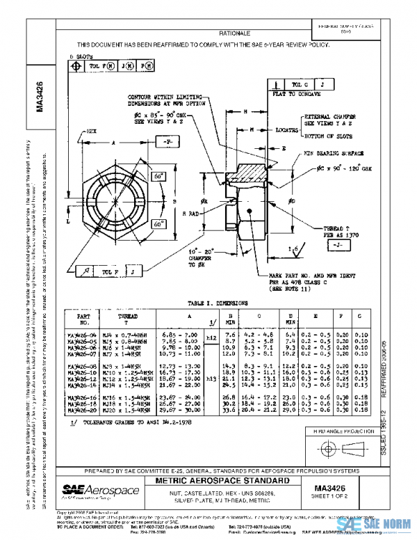 SAE MA3426 PDF SAE MA3426 PDF