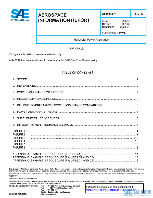 SAE AIR4083A PDF