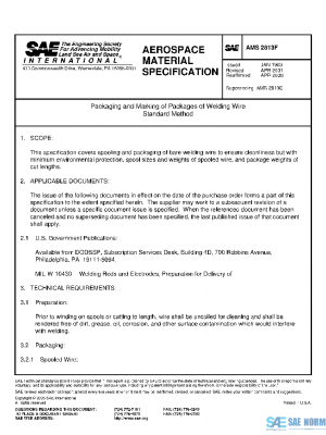 SAE AMS2813F PDF