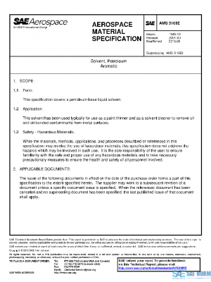 SAE AMS3165E PDF