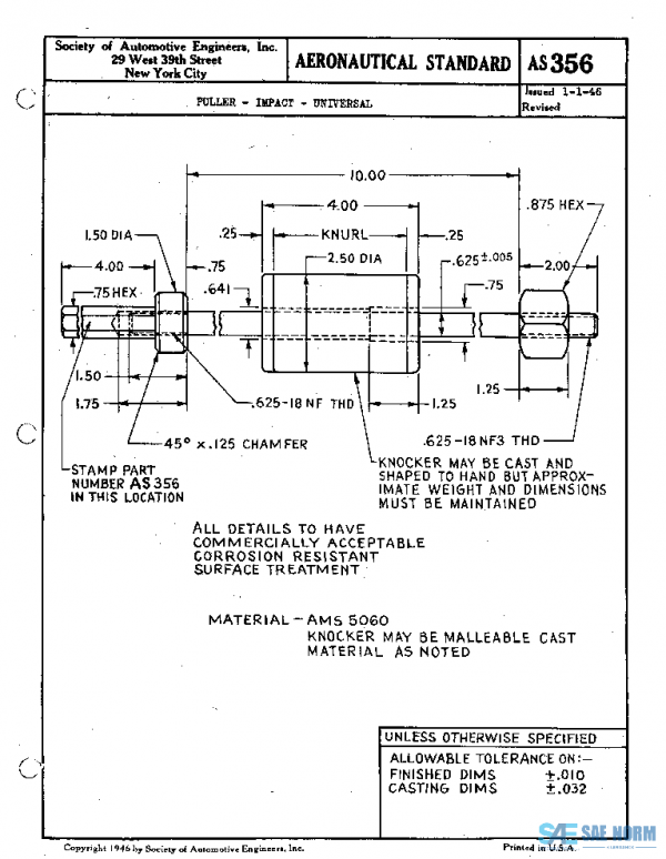SAE AS356 PDF