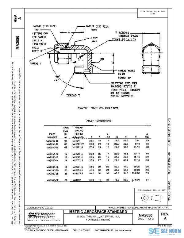 SAE MA2050A PDF