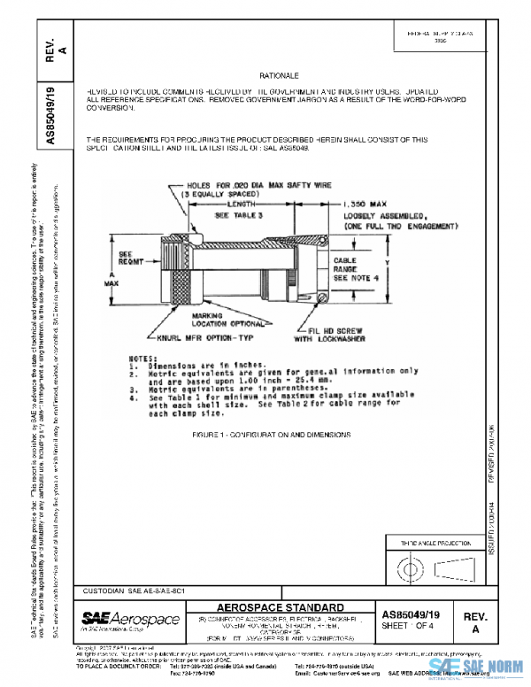 SAE AS85049/19A PDF SAE AS85049/19A PDF