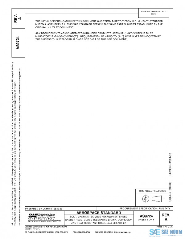 SAE AS9724A PDF