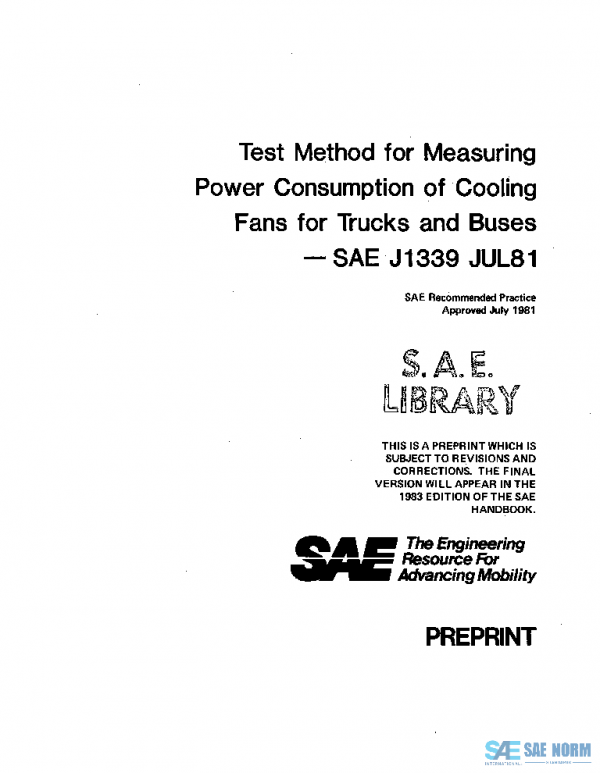 SAE J1339_198107 PDF