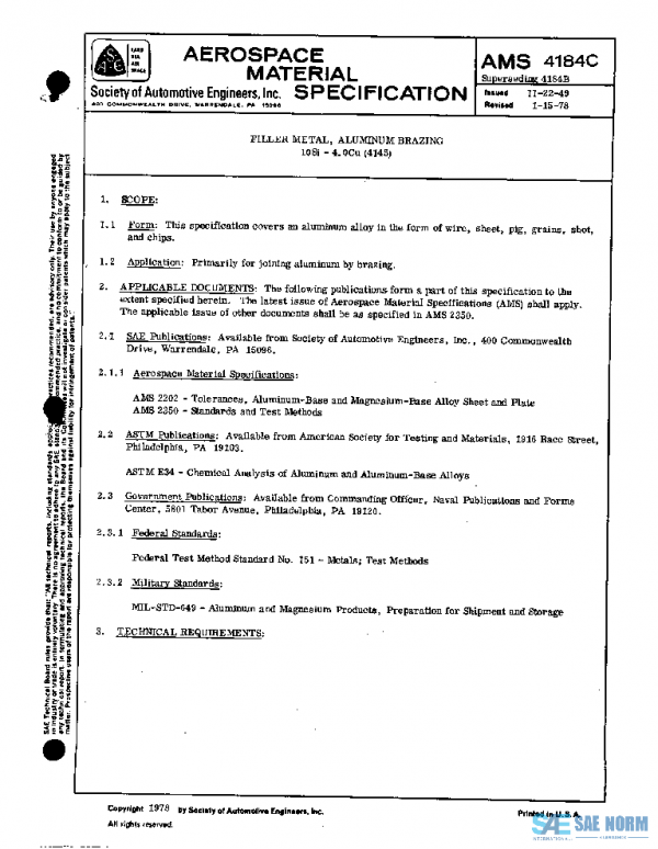 SAE AMS4184C PDF