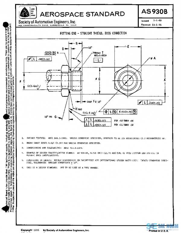 SAE AS930B PDF