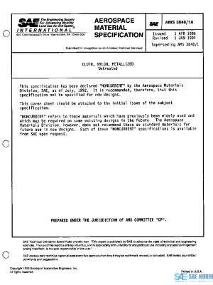 SAE AMS3848/1A PDF