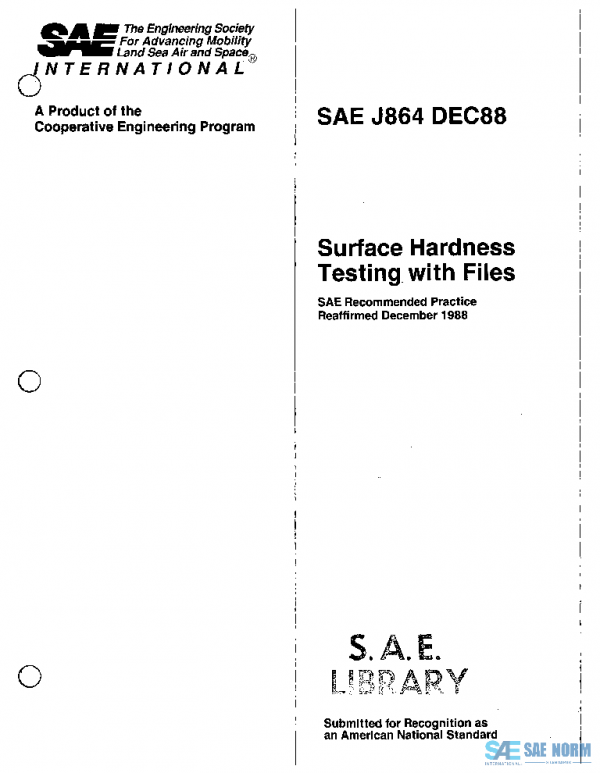 SAE J864_198812 PDF SAE J864_198812 PDF