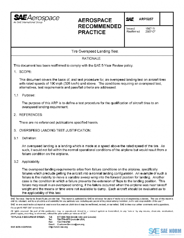 SAE ARP5257 PDF