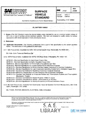 SAE J1127_199501 PDF