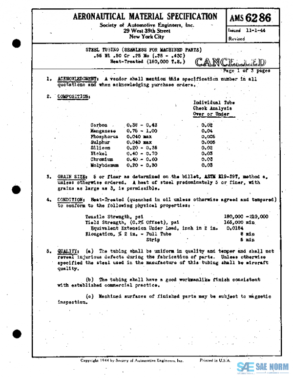 SAE AMS6286 PDF SAE AMS6286 PDF