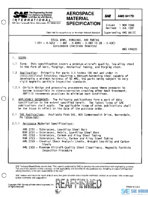SAE AMS6417D PDF