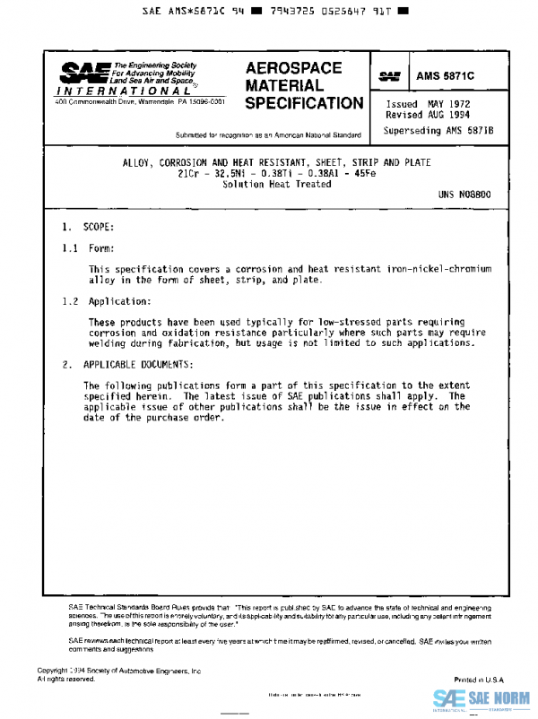 SAE AMS5871C PDF