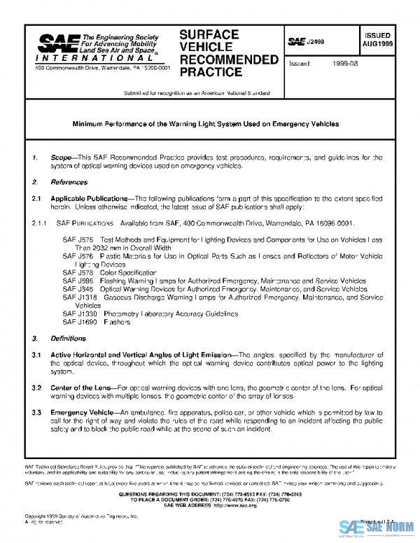 SAE J2498_199908 PDF