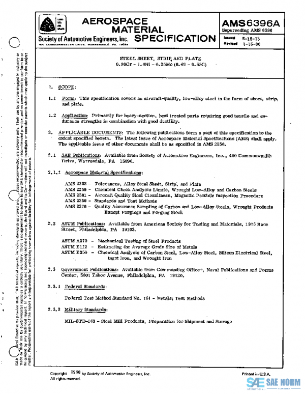SAE AMS6396A PDF