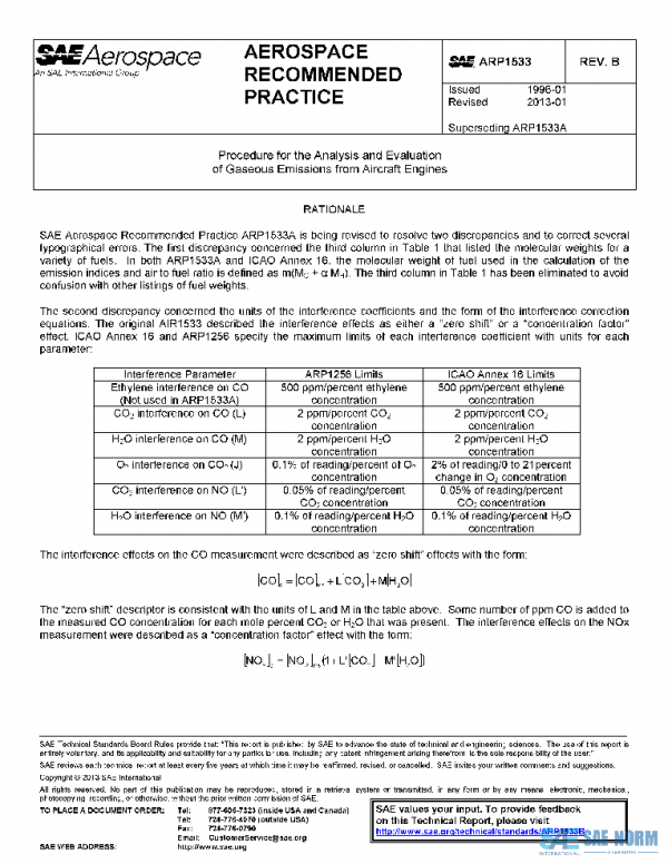 SAE ARP1533B PDF