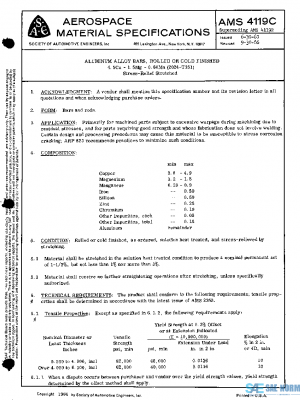 SAE AMS4119C PDF