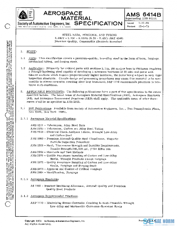 SAE AMS6414B PDF