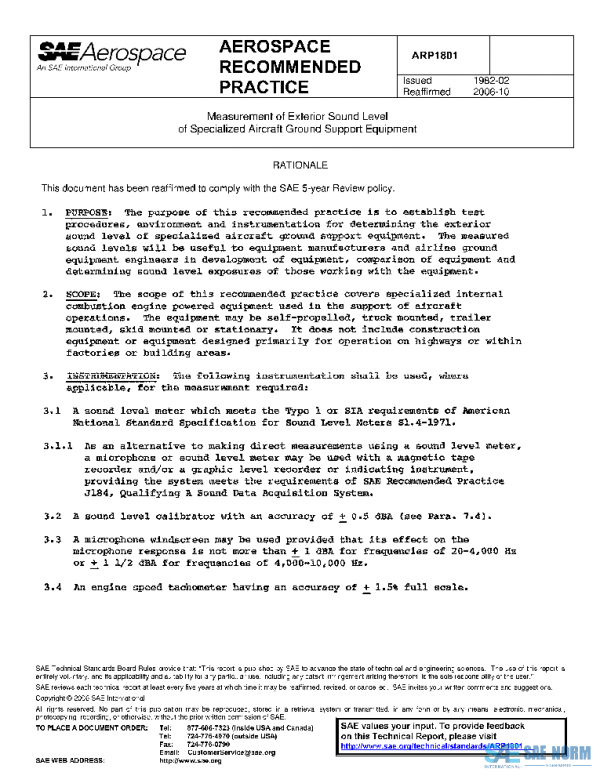 SAE ARP1801 PDF