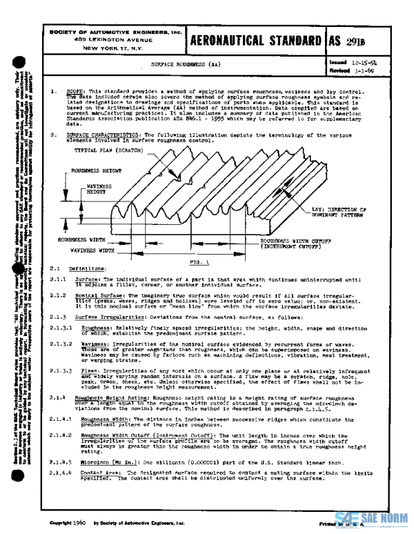 SAE AS291B PDF SAE AS291B PDF