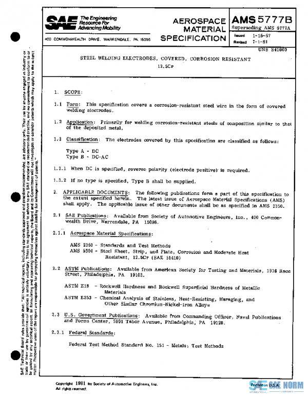 SAE AMS5777B PDF