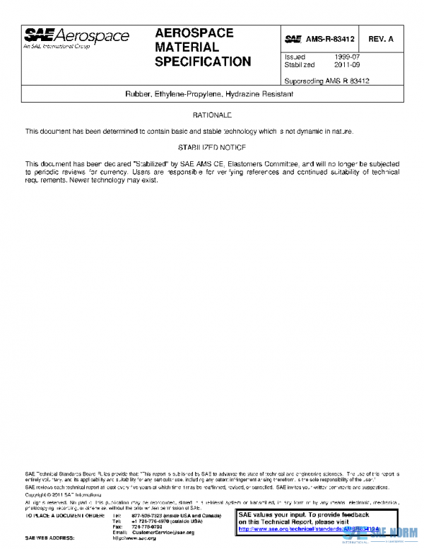 SAE AMSR83412A PDF