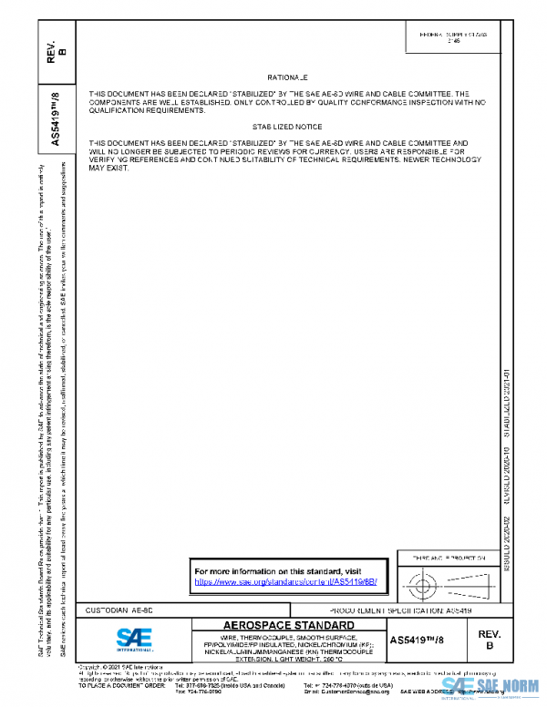 SAE AS5419/8B PDF