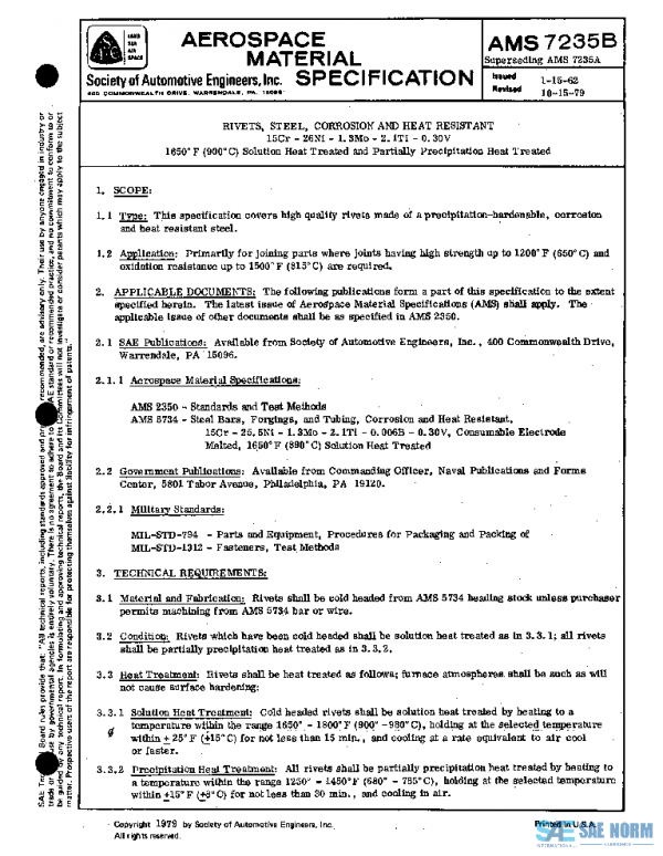 SAE AMS7235B PDF SAE AMS7235B PDF
