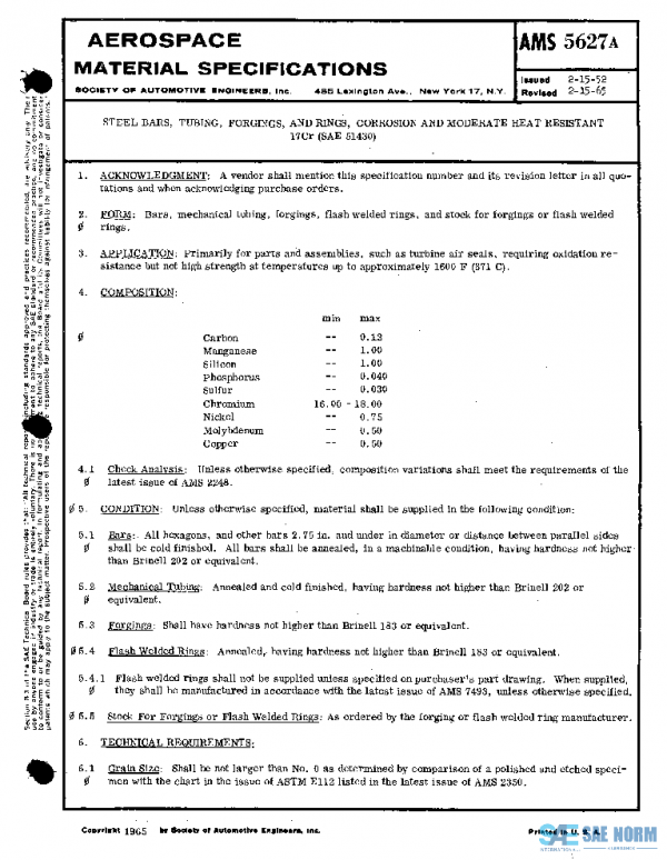 SAE AMS5627A PDF